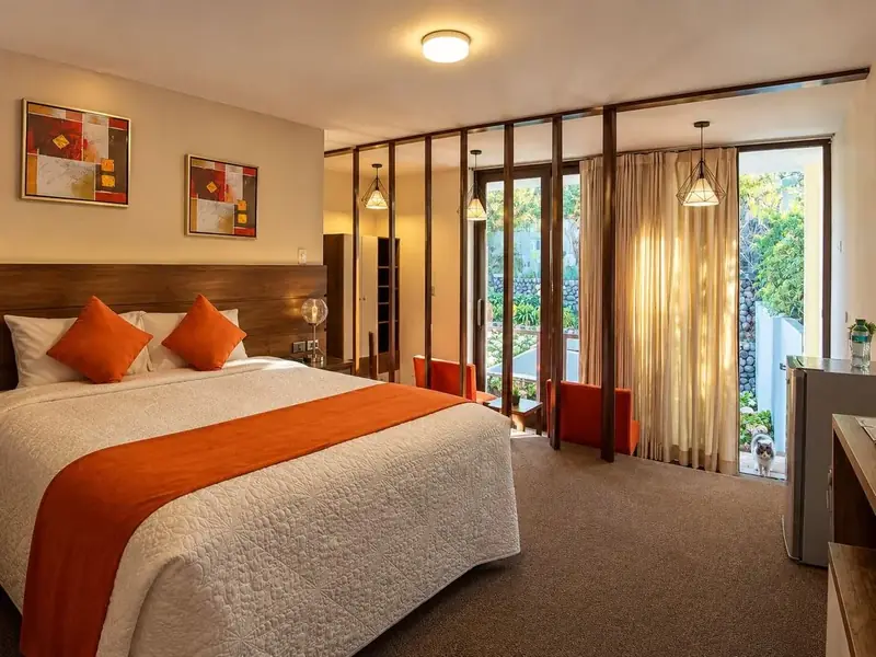 Semi Suite with separate bedroom and lounge